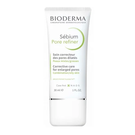 کرم ضد آفتاب و مرطوب کننده پوست بایودرما bioderma laboratoire dermatologique sebiom pore refiner soin correcteur