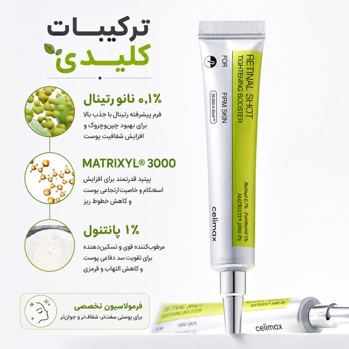 بوستر ضد چروک و جوانساز رتینال شات سلیمکس