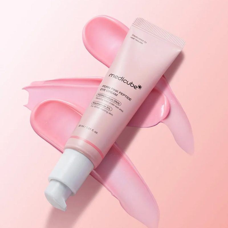 بهترین دور چشم های کره ای 8 Medicube PDRN Pink Peptide Eye Cream