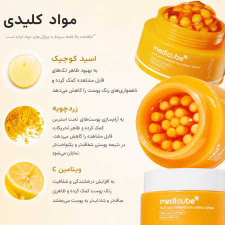 medicube kojic acid capsule cream material