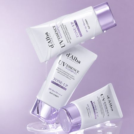 dalba waterfull purple correcting tone up sun cream detail
