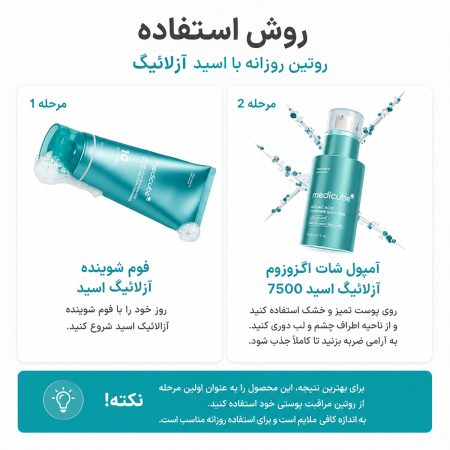 medicube azelaic acid cleanser serum