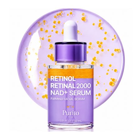 purito retinol retinal 2000 nad serum texture shot